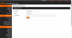 Ranking Profesorów